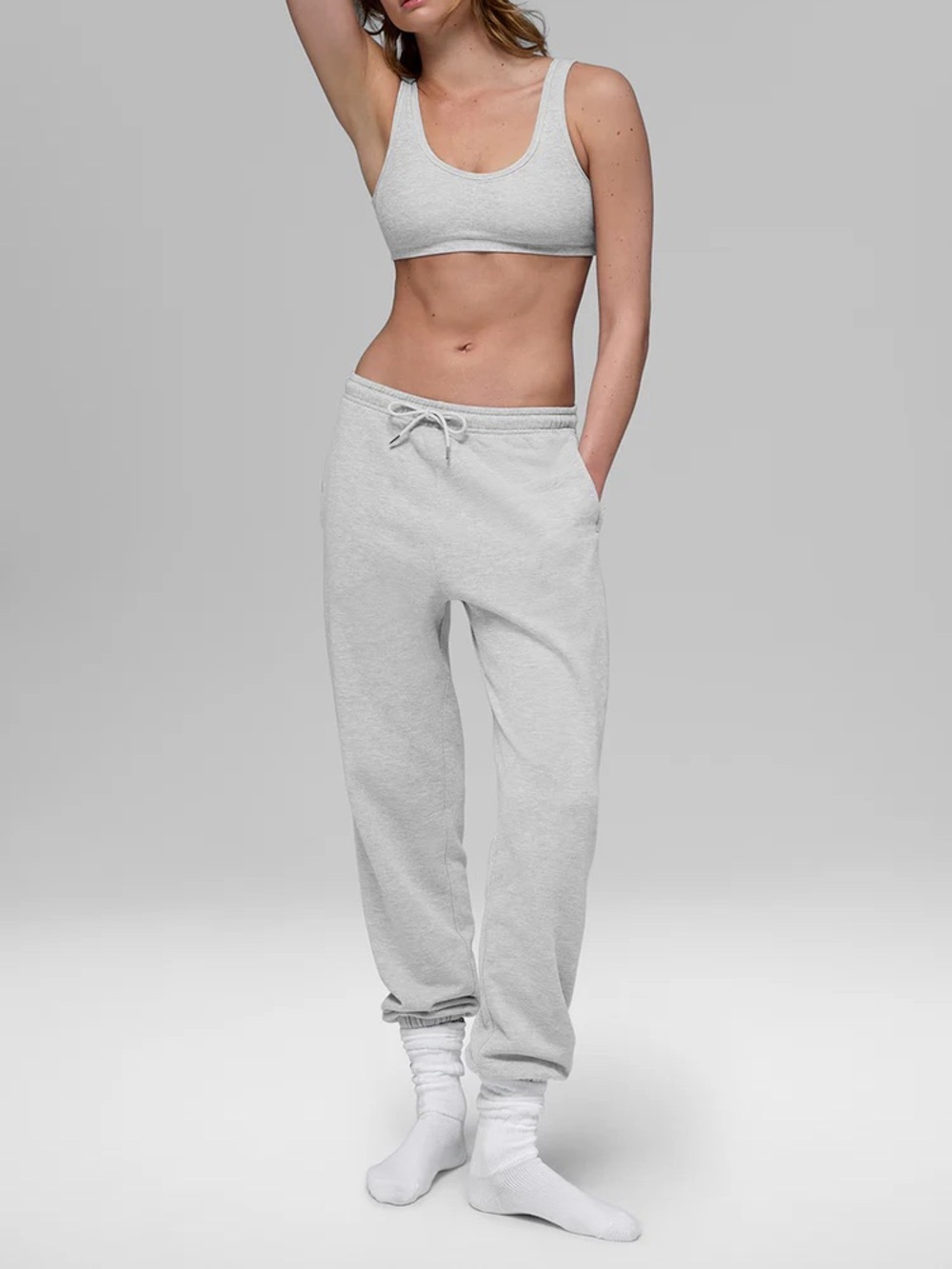 Alo Grey Chill Sweatpants
